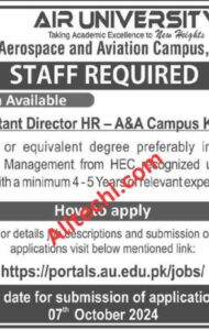 Job Available 2024 At Air University